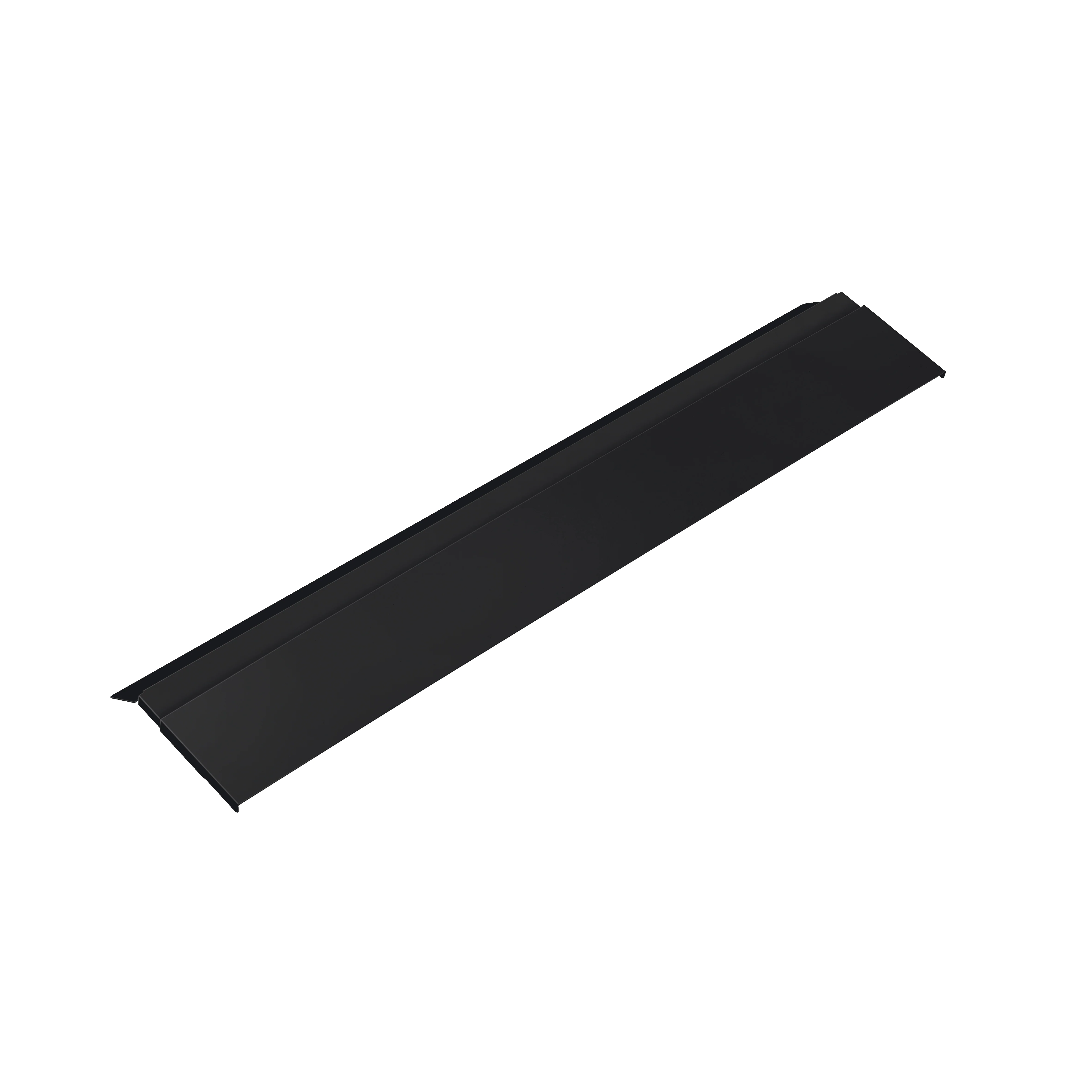 Matte black adjustable plinth for built in dishwashers (KITPL60MB)