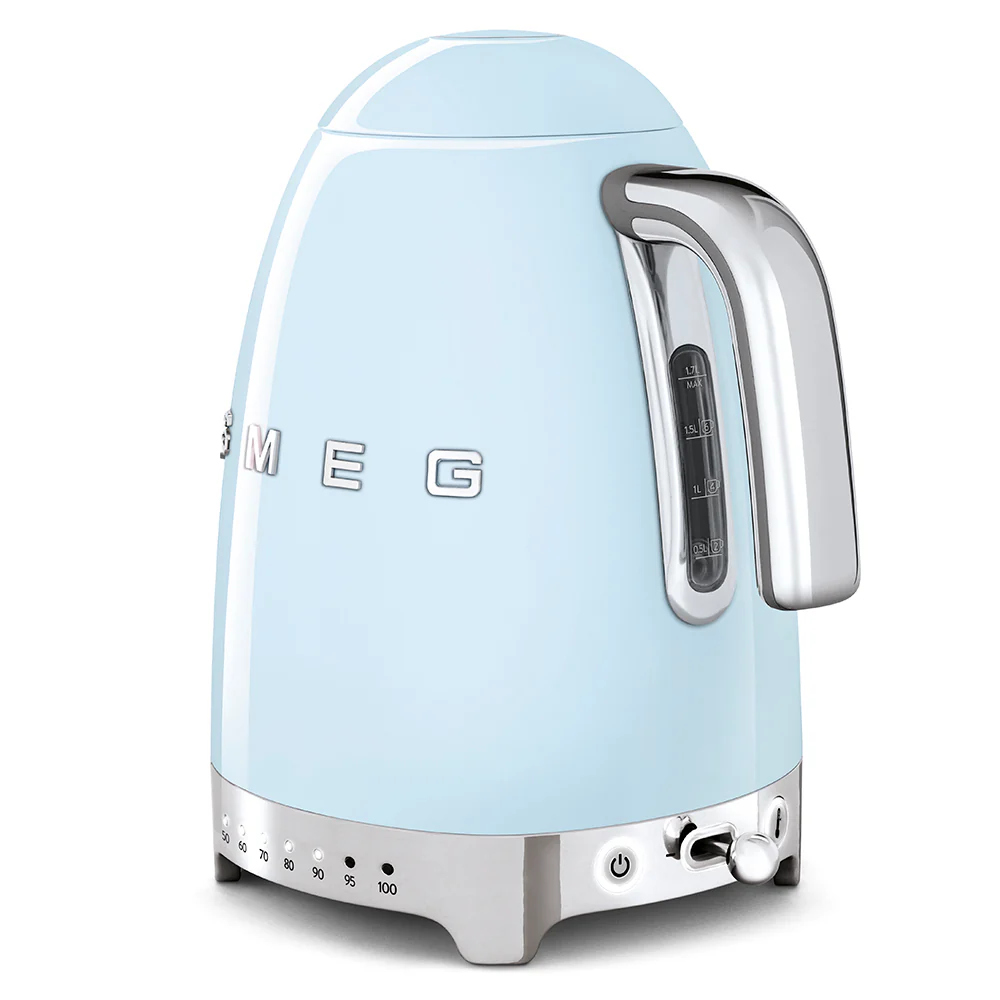 50's Style Variable Temperature Kettle - Pastel Blue (KLF04PBAU) - Image 3