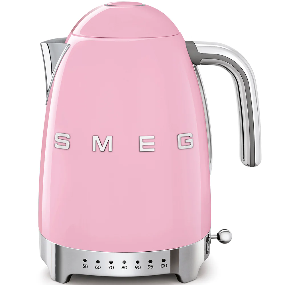 50's Style Variable Temperature Kettle - Pastel Pink (KLF04PKAU)