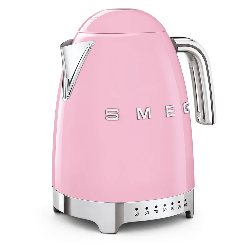 50's Style Variable Temperature Kettle - Pastel Pink (KLF04PKAU) - Image 3