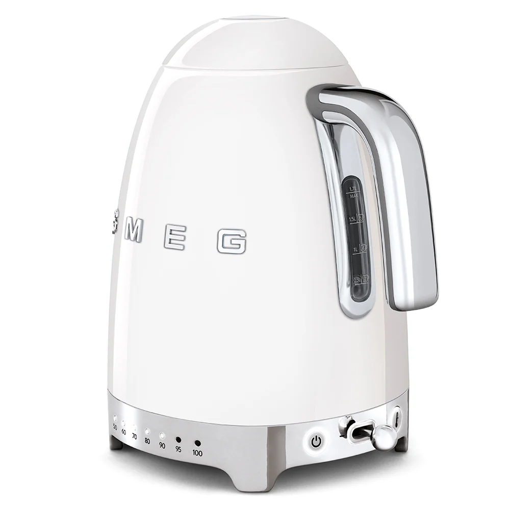 50's Style Variable Temperature Kettle - White (KLF04WHAU) - Image 3