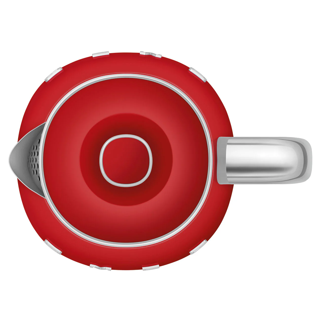 50's Style Mini Kettle - Red (KLF05RDAU) - Image 4