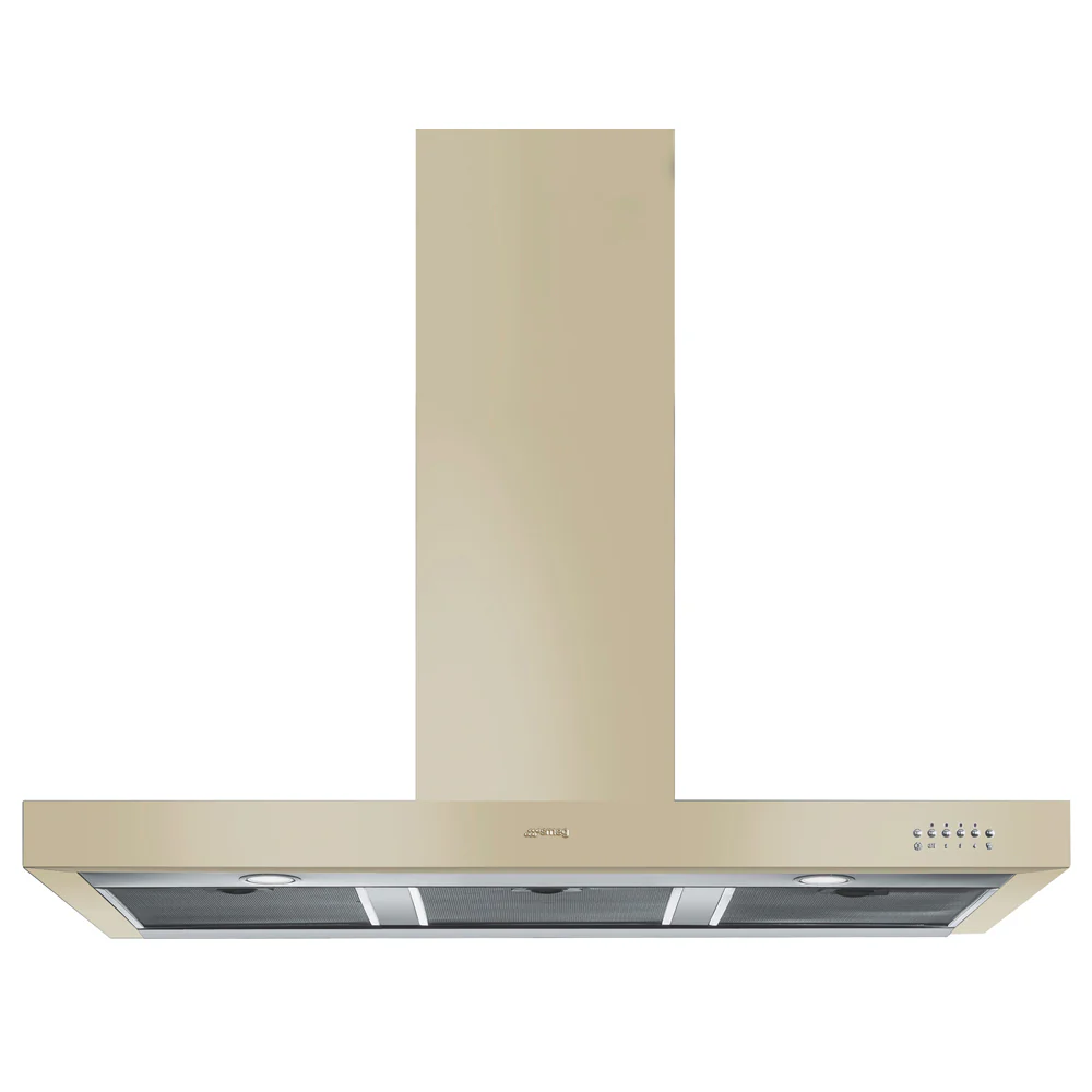 110cm Victoria Wallmount T-shape Rangehood - Cream (KSE110AP9) - Image 3