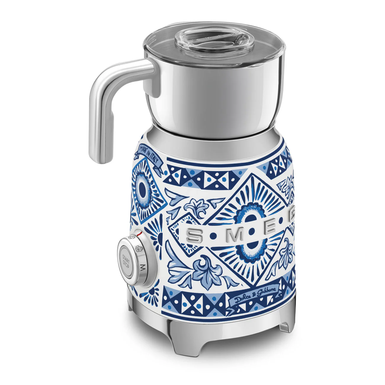 50's Style Dolce & Gabbana Milk Frother - Blu Mediterraneo (MFF01DGBAU) - Image 4