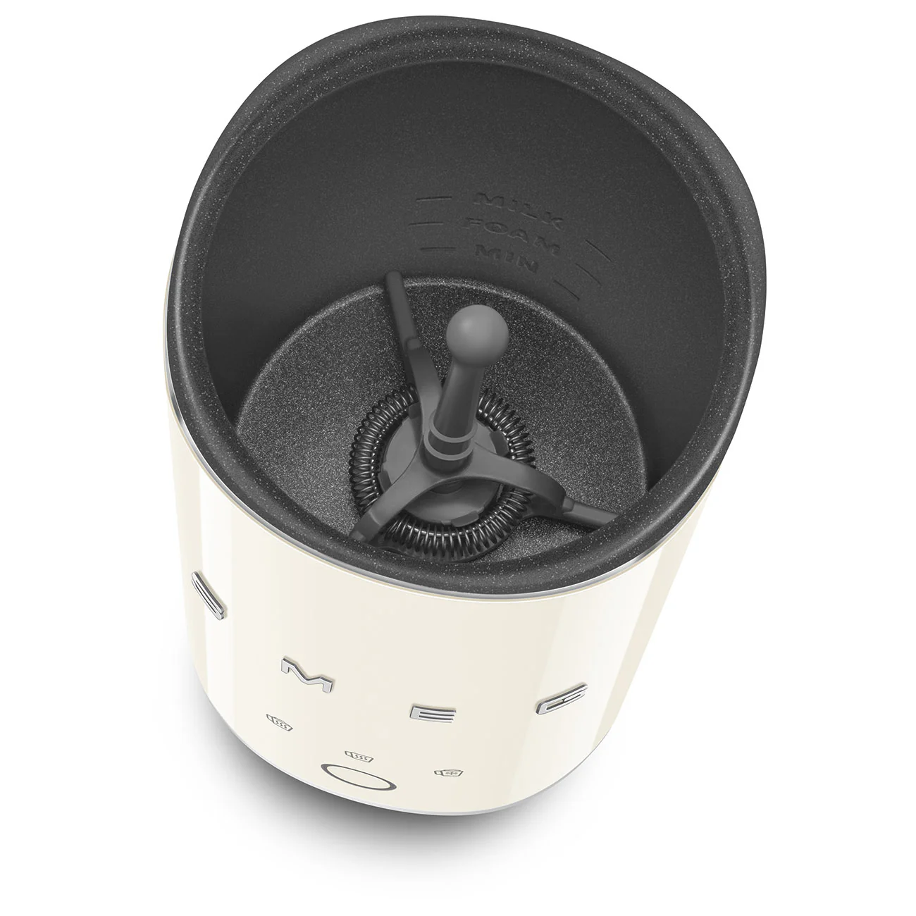 50's Style Mini Milk Frother - Cream (MFF02CRAU) - Image 4