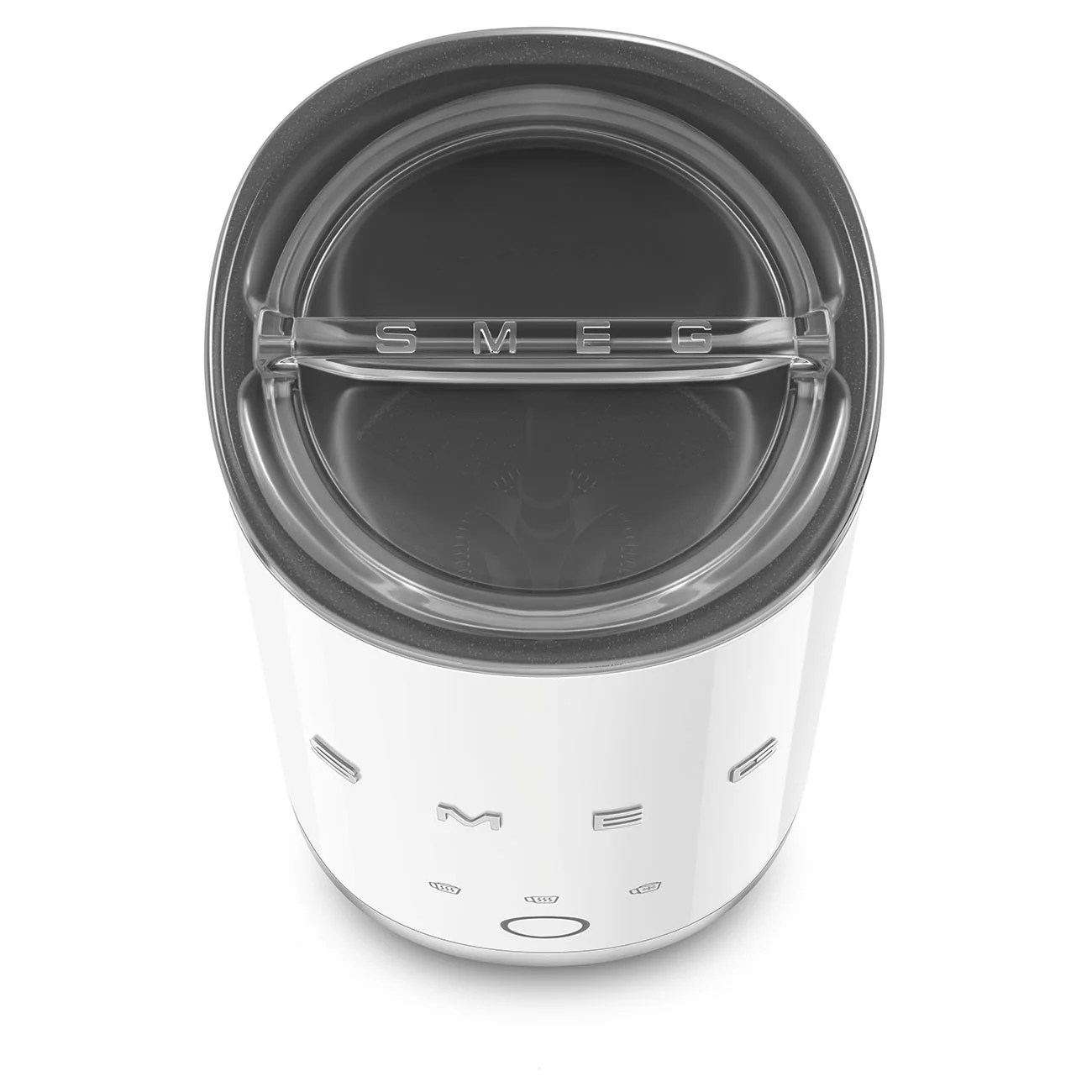 50's Style Mini Milk Frother - White (MFF02WHAU) - Image 3