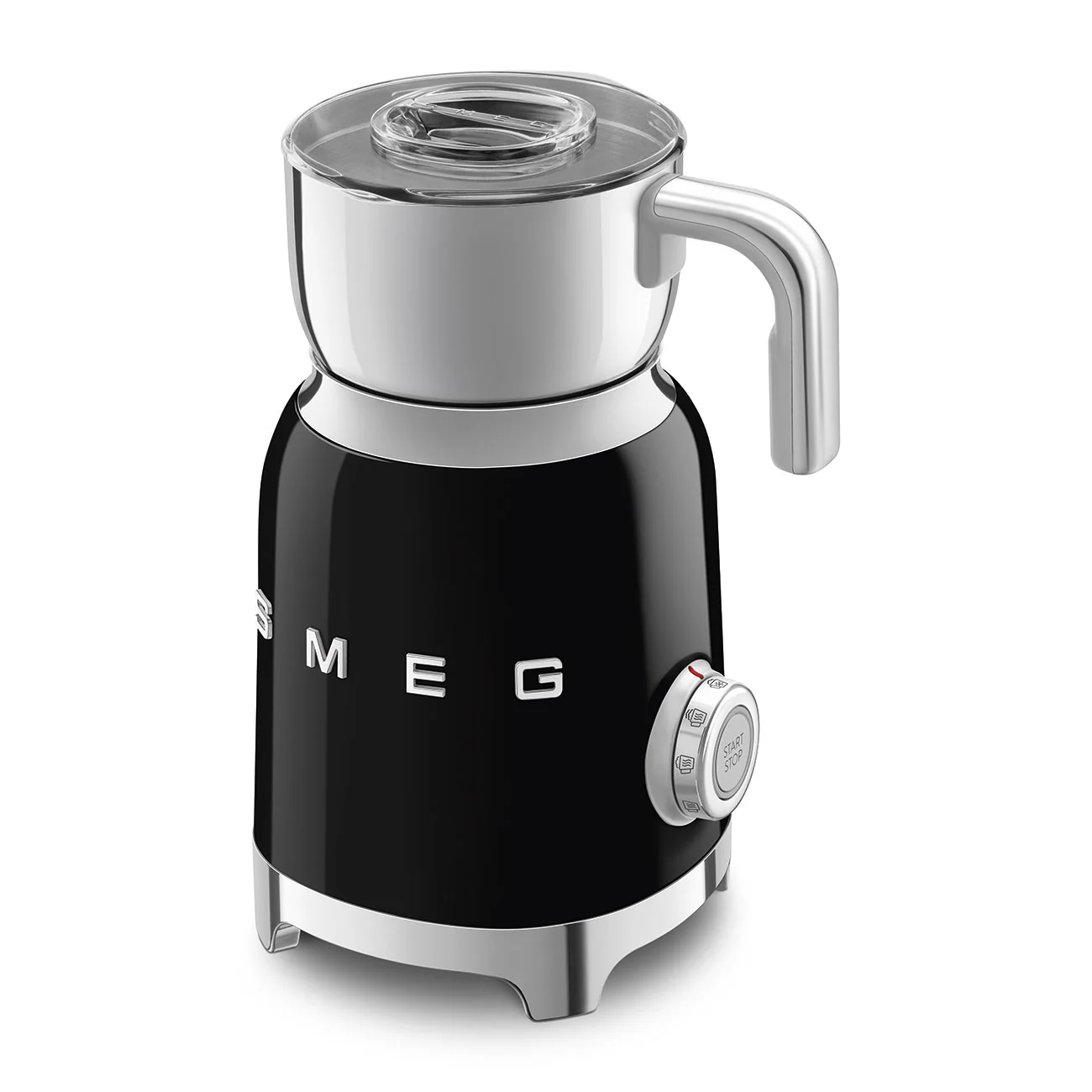 50's Style Milk Frother - Black (MFF11BLAU) - Image 2