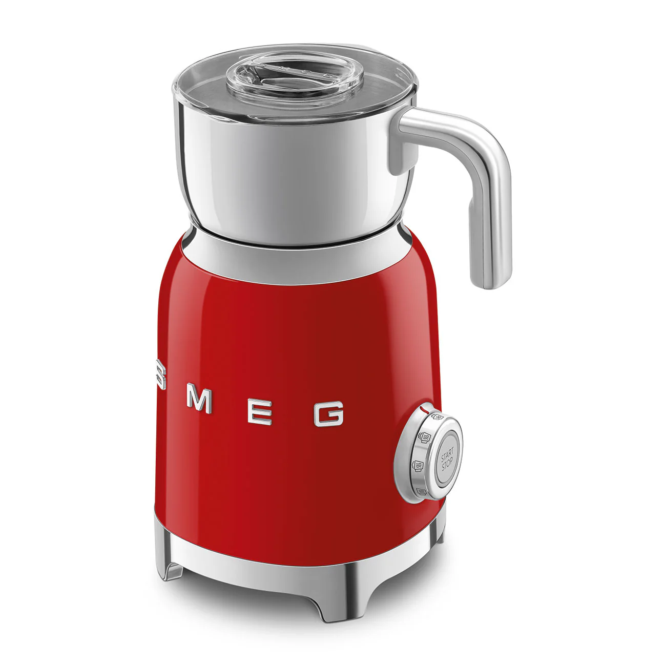 50's Style Milk Frother - Red (MFF11RDAU) - Image 2
