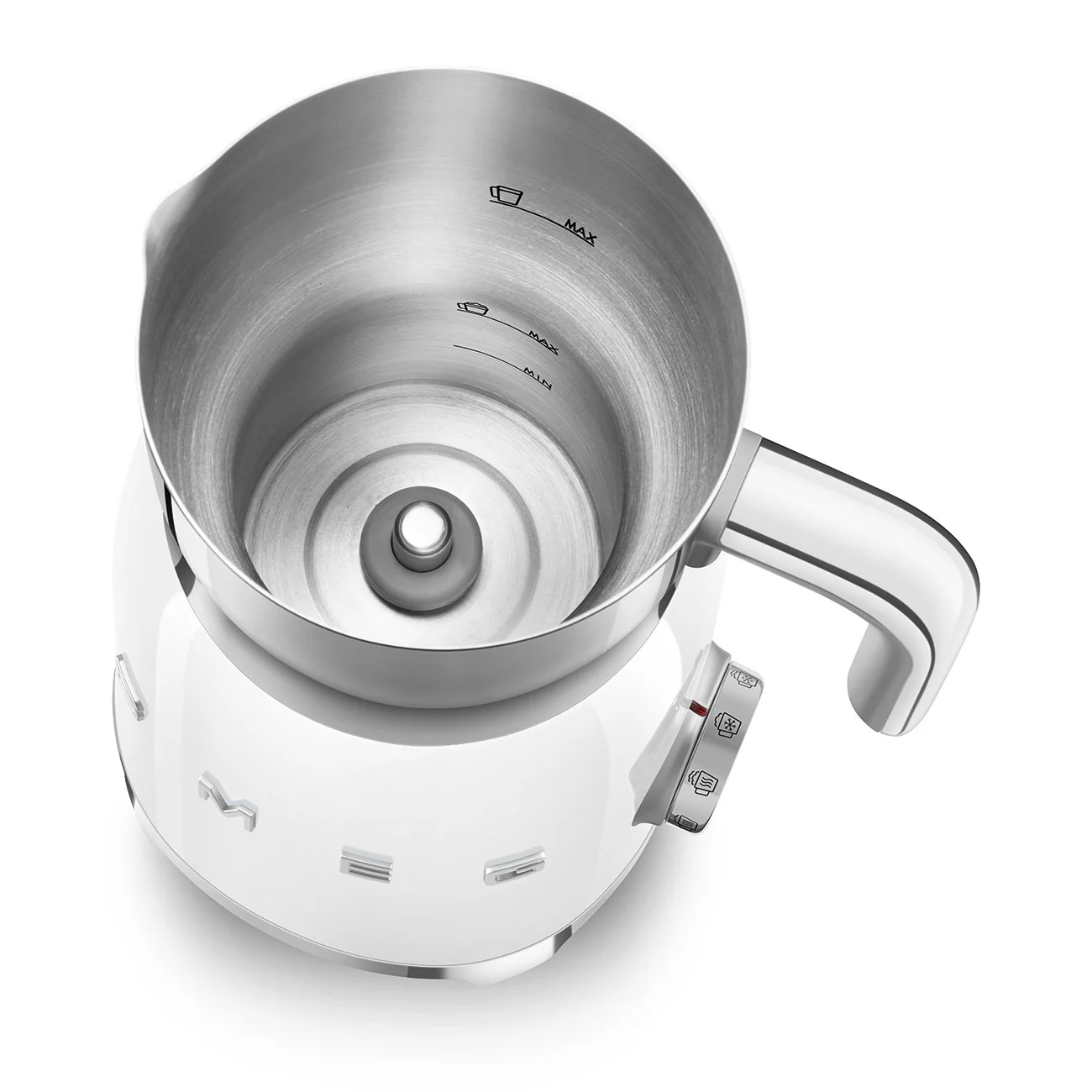 50's Style Milk Frother - White (MFF11WHAU) - Image 6