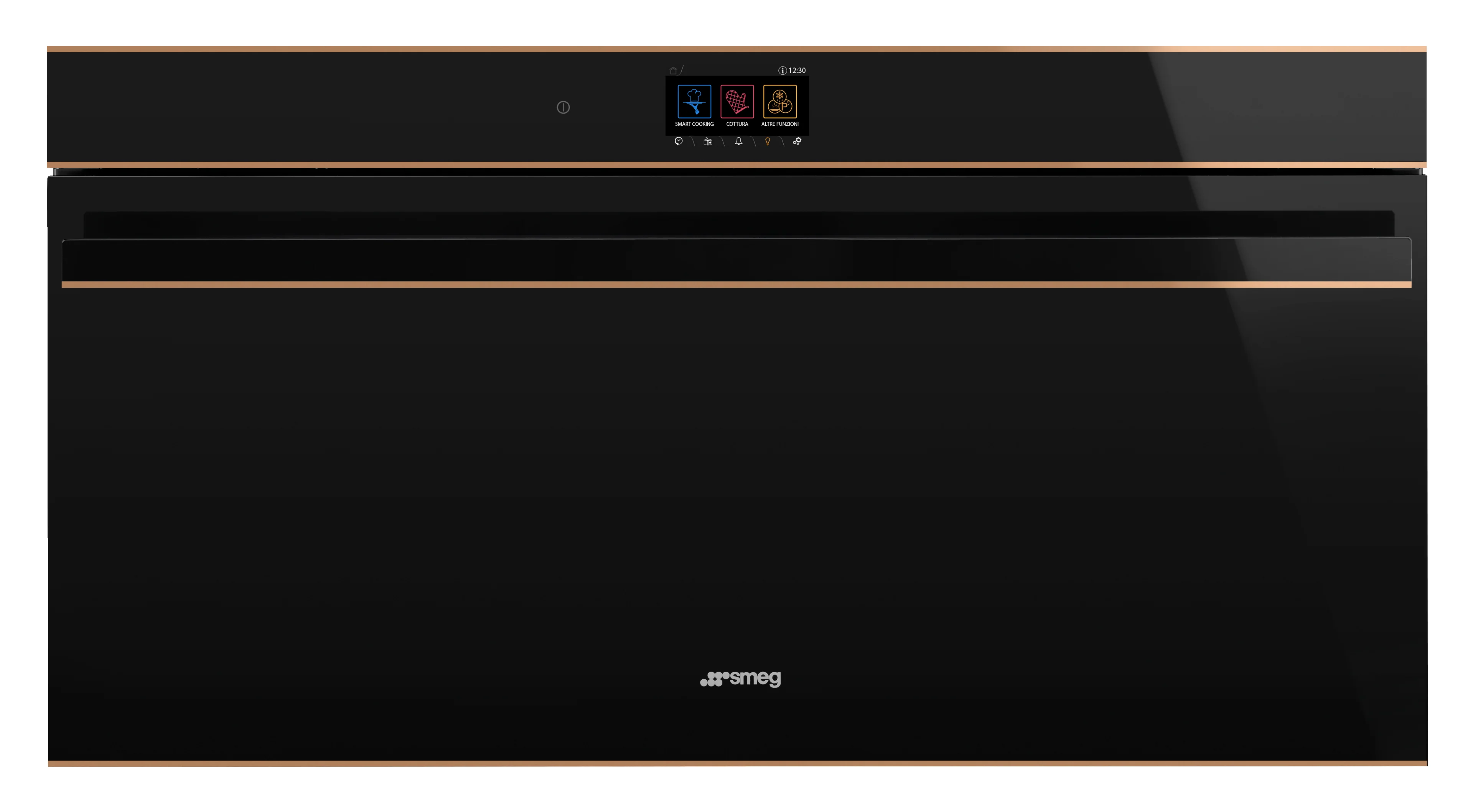 90cm Dolce Stil Novo Pyro Oven - Copper Trim (SFPR9604TNR) - Image 7