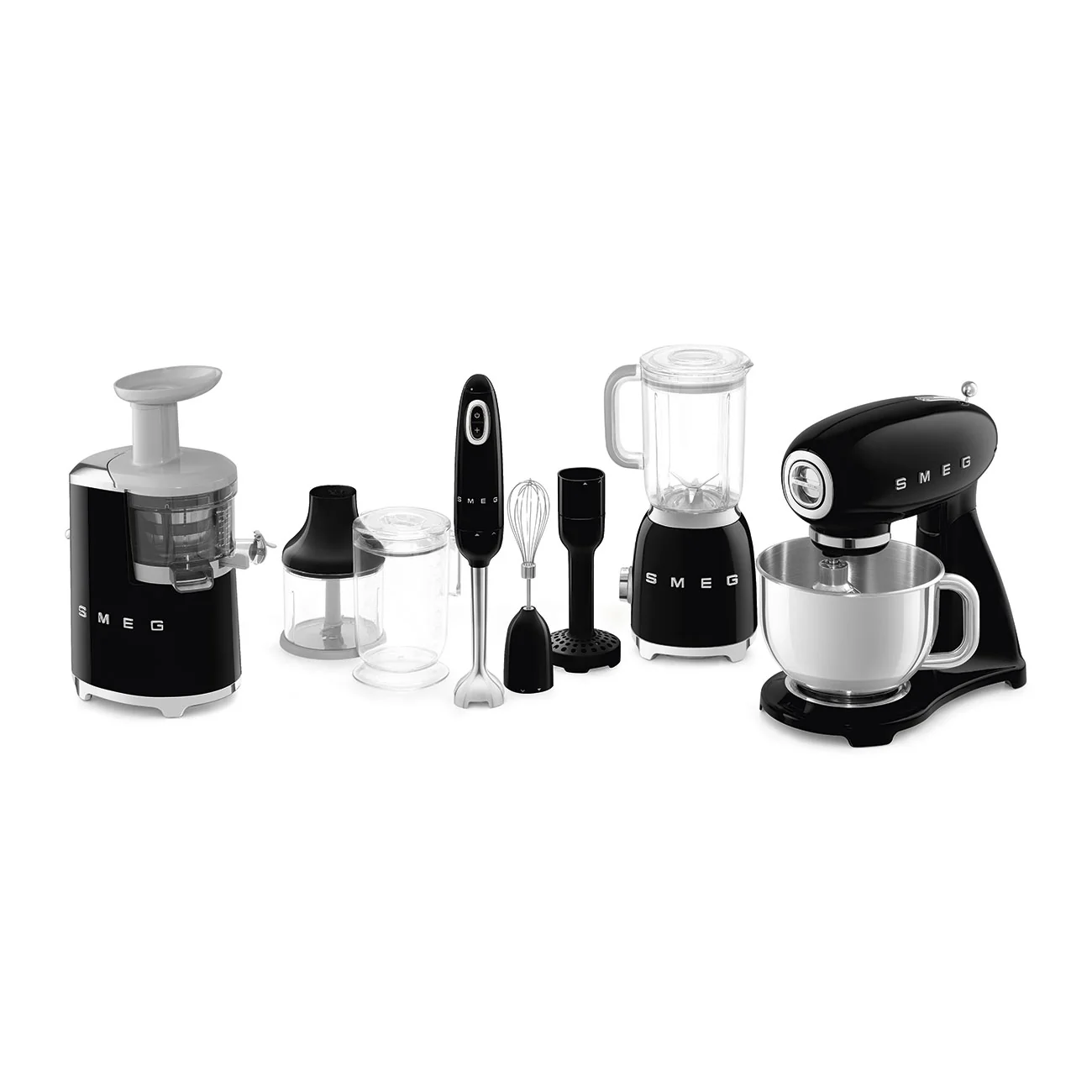 50's Style Stand Mixer - Black (SMF03BLAU) - Image 8