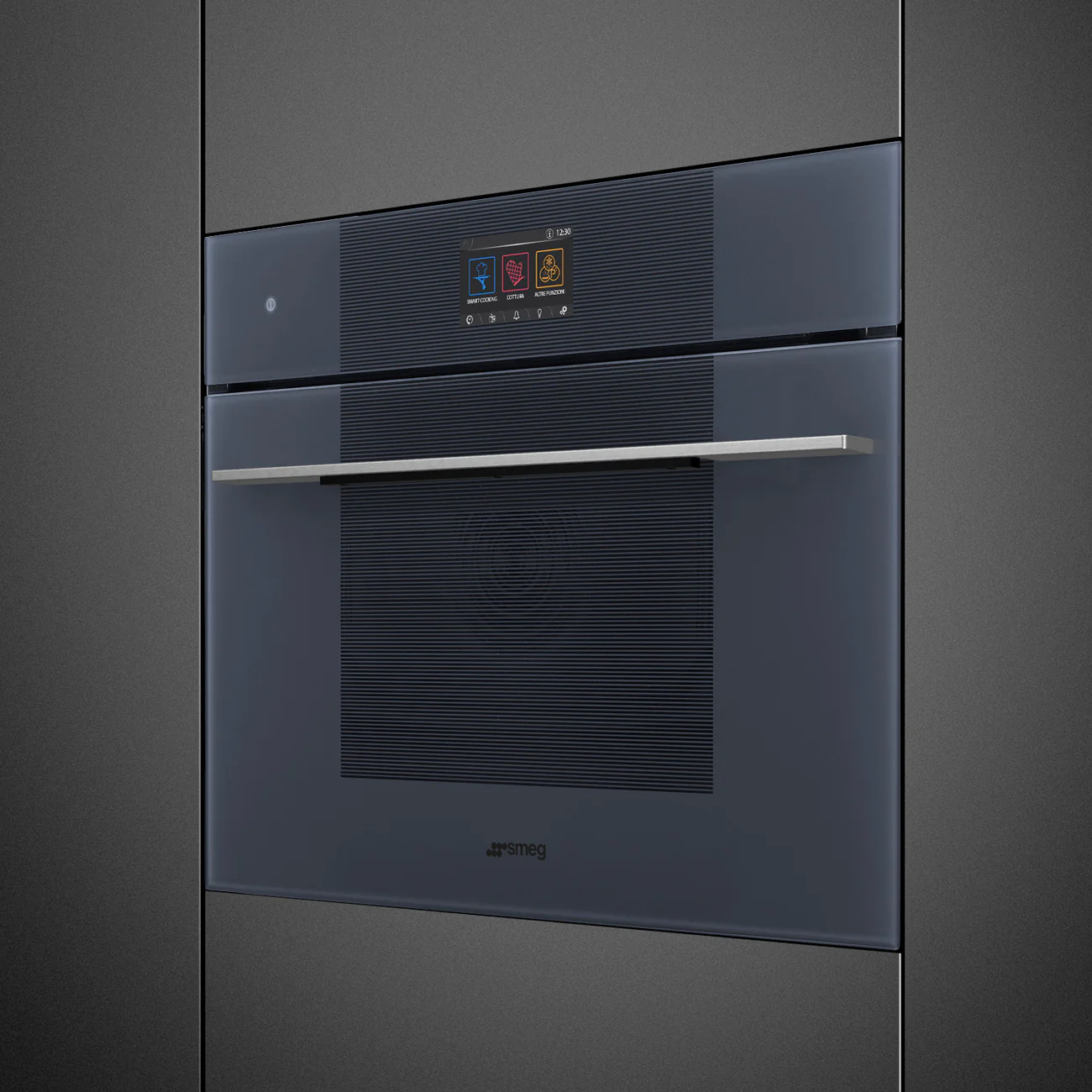 45cm Compact Linea Omnichef Oven - Neptune Grey (SO4104APG) - Image 2