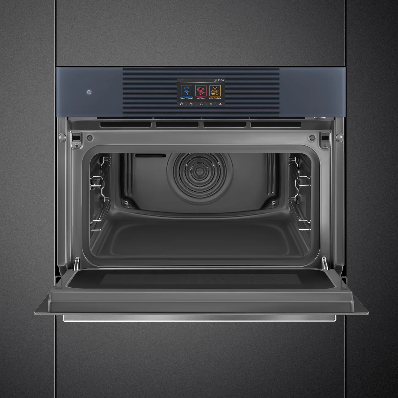 45cm Compact Linea Omnichef Oven - Neptune Grey (SO4104APG) - Image 5