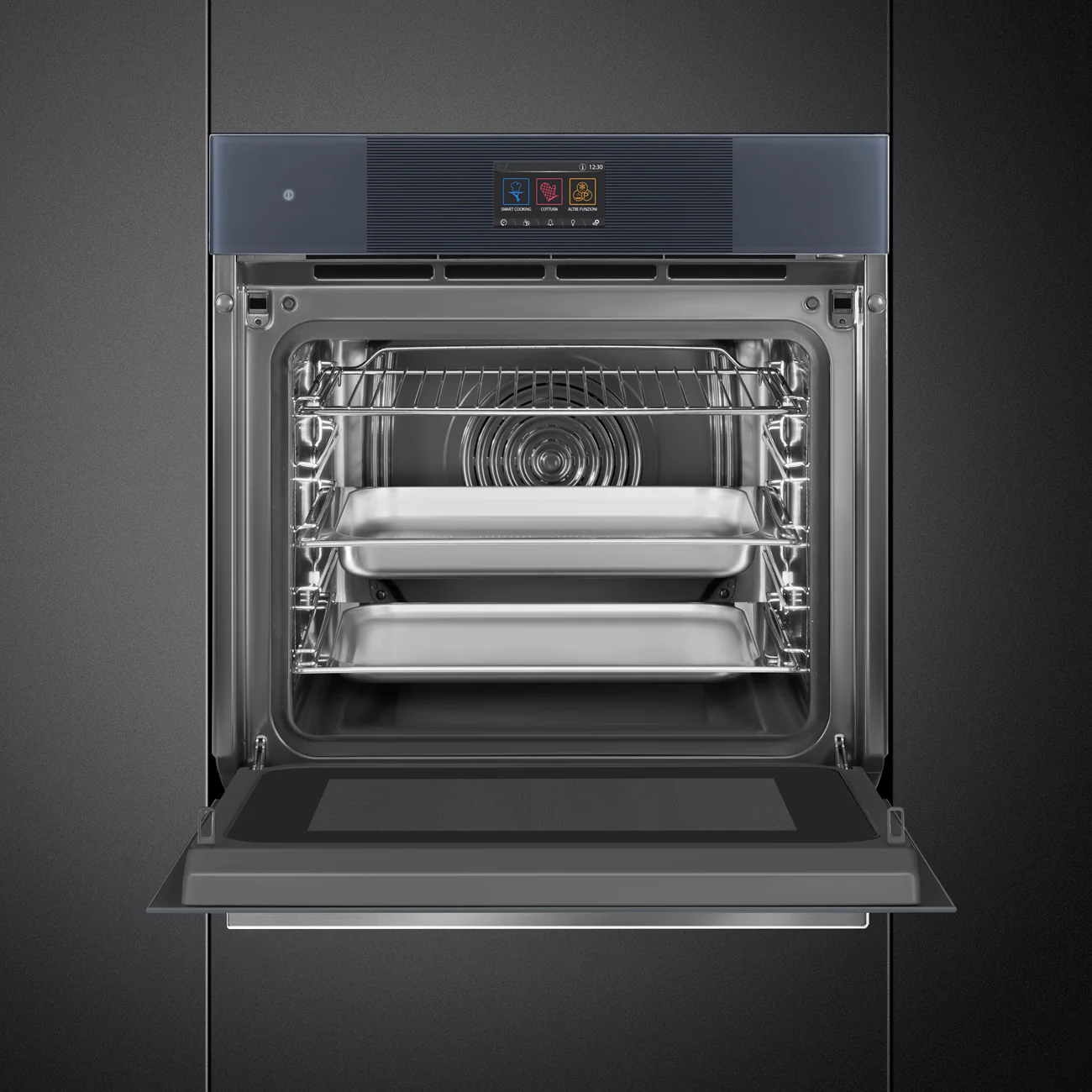 60cm Linea Omnichef Oven - Neptune Grey (SO6104APG) - Image 12