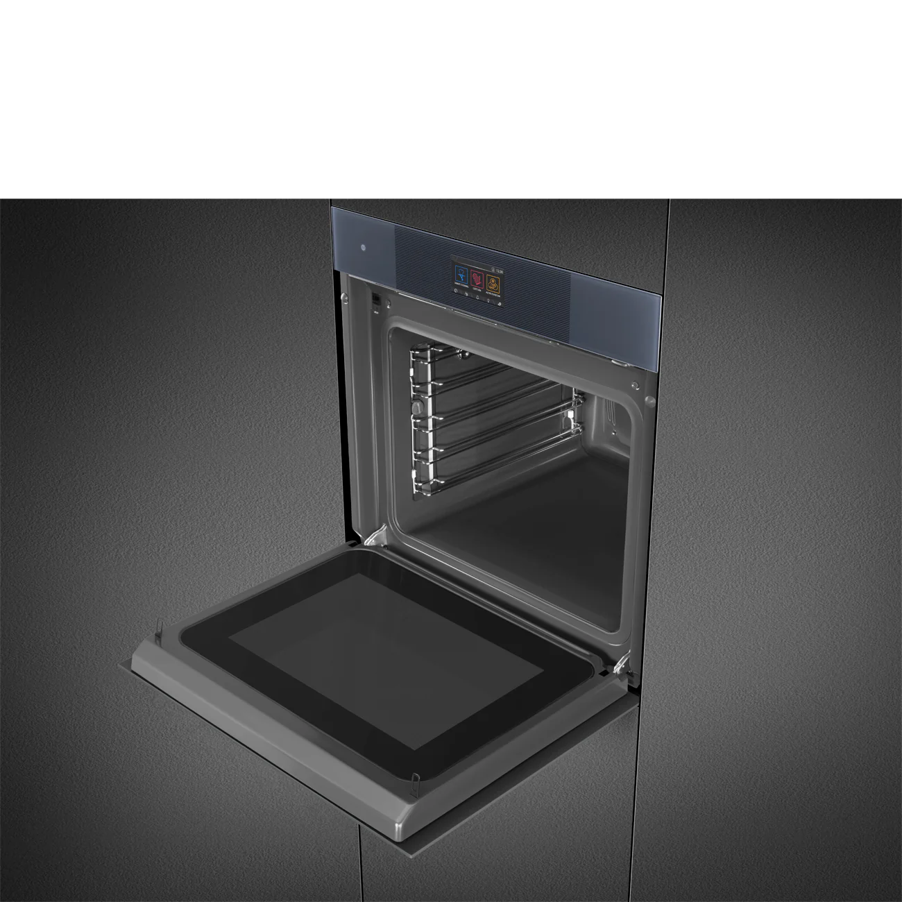 60cm Linea Omnichef Oven - Neptune Grey (SO6104APG) - Image 9