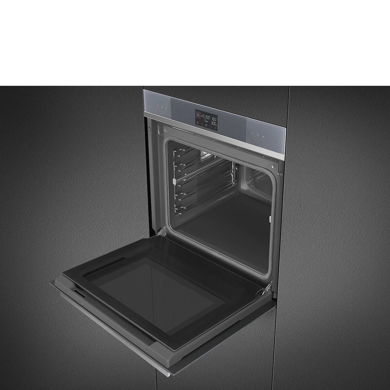 60cm Linea Pyro Steam Oven - Silver (SOPA6102S2PS) - Image 6