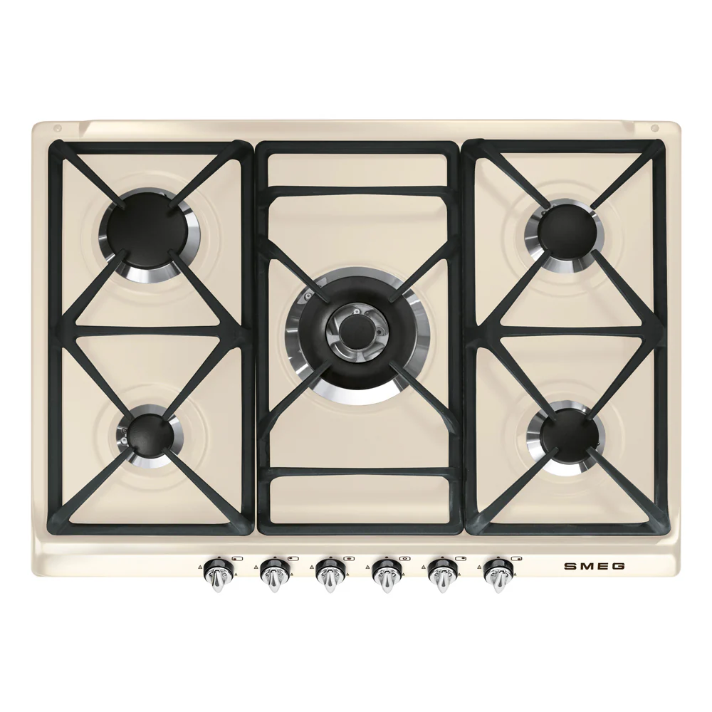 70cm Victoria Gas Cooktop - Cream (SRA975PGH) - Image 4