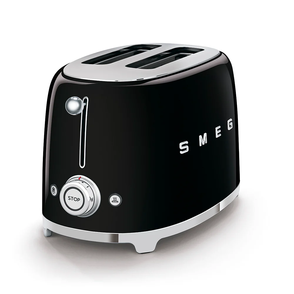 50's Style 2 Slice Toaster - Black (TSF01BLAU) - Image 7
