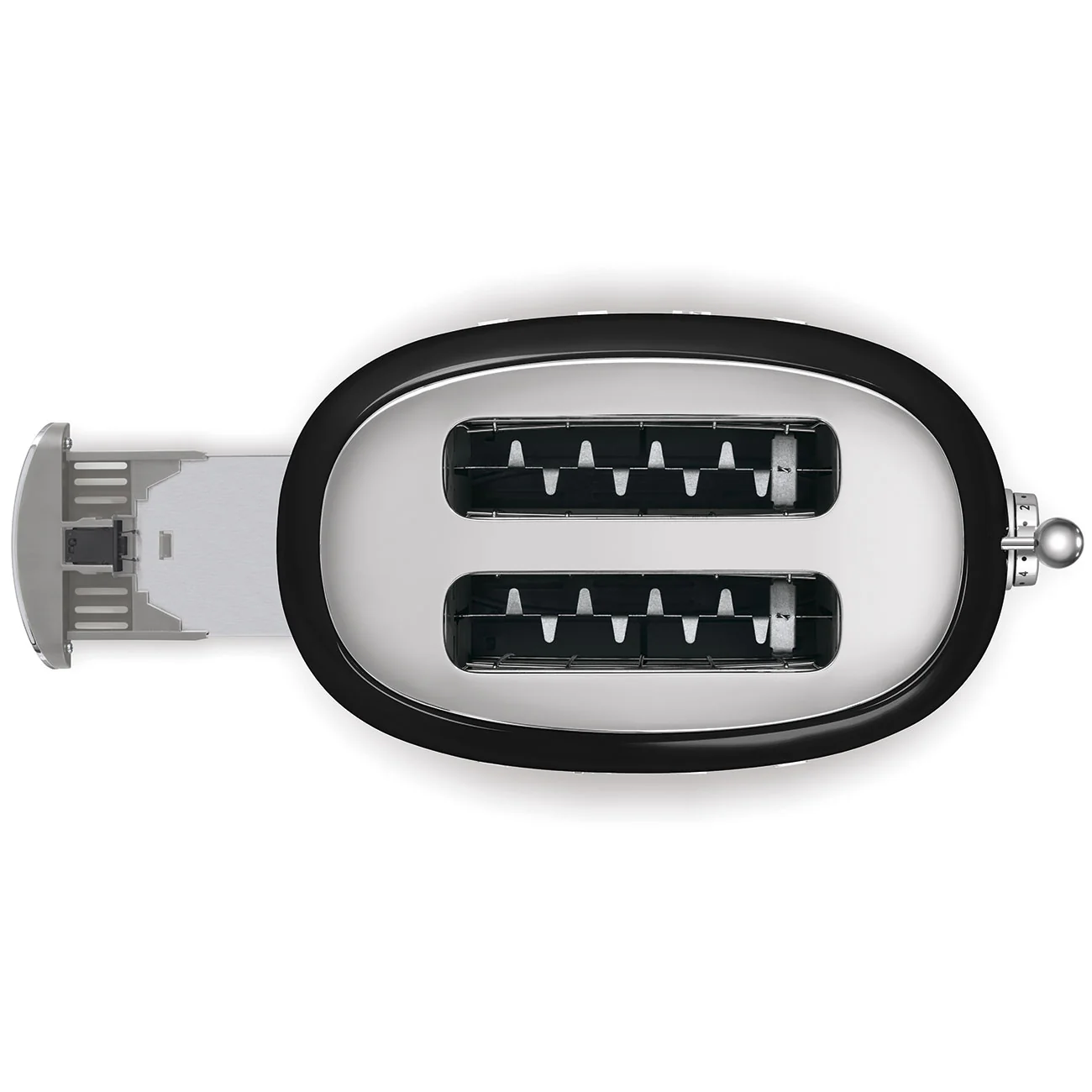 50's Style 2 Slice Toaster - Black (TSF01BLAU) - Image 9