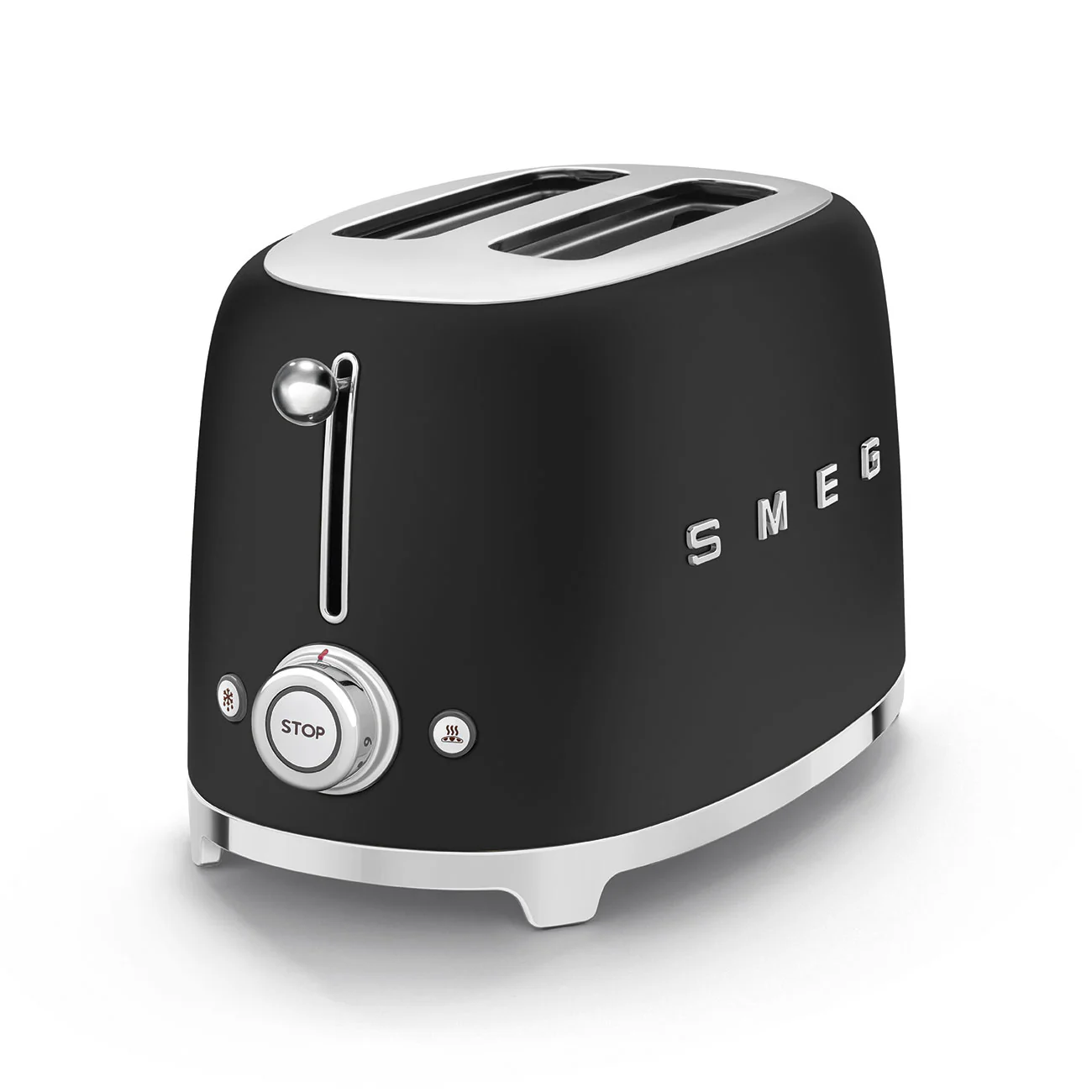 50's Style 2 Slice Toaster - Matte Black (TSF01BLMAU) - Image 3