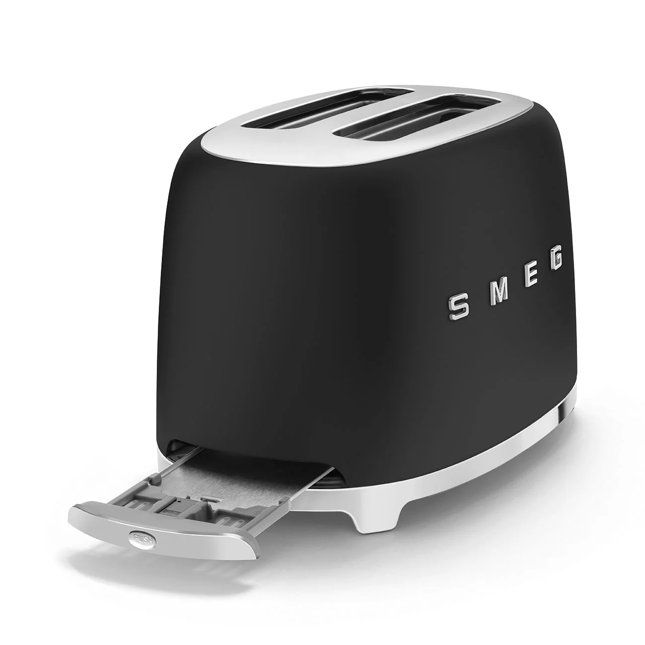 50's Style 2 Slice Toaster - Matte Black (TSF01BLMAU) - Image 6