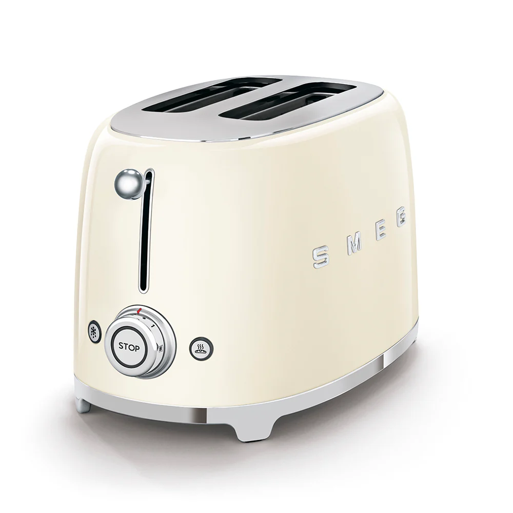 50's Style 2 Slice Toaster - Cream (TSF01CRAU) - Image 3