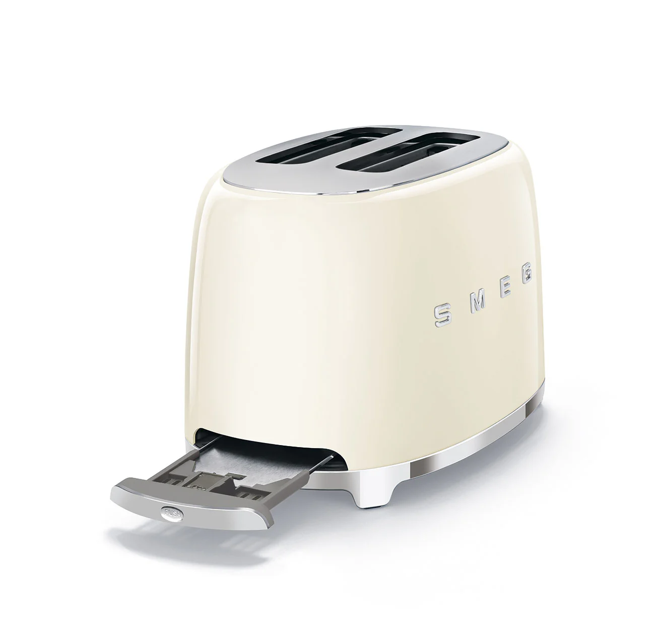 50's Style 2 Slice Toaster - Cream (TSF01CRAU) - Image 5