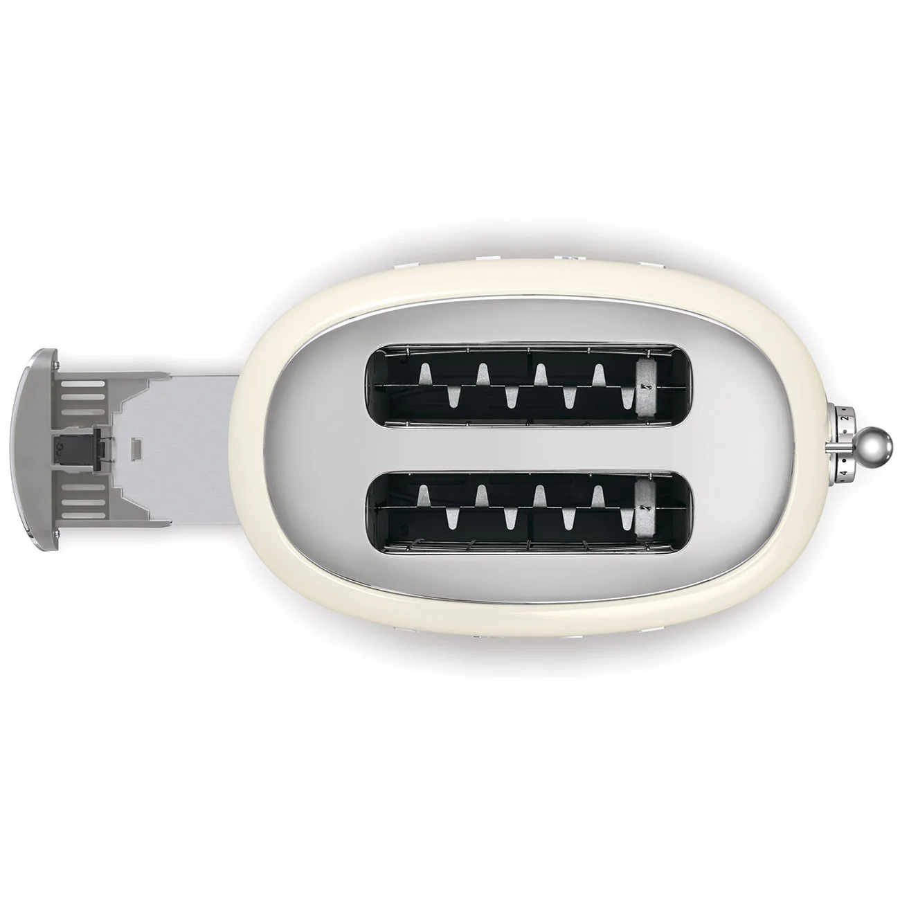 50's Style 2 Slice Toaster - Cream (TSF01CRAU) - Image 6