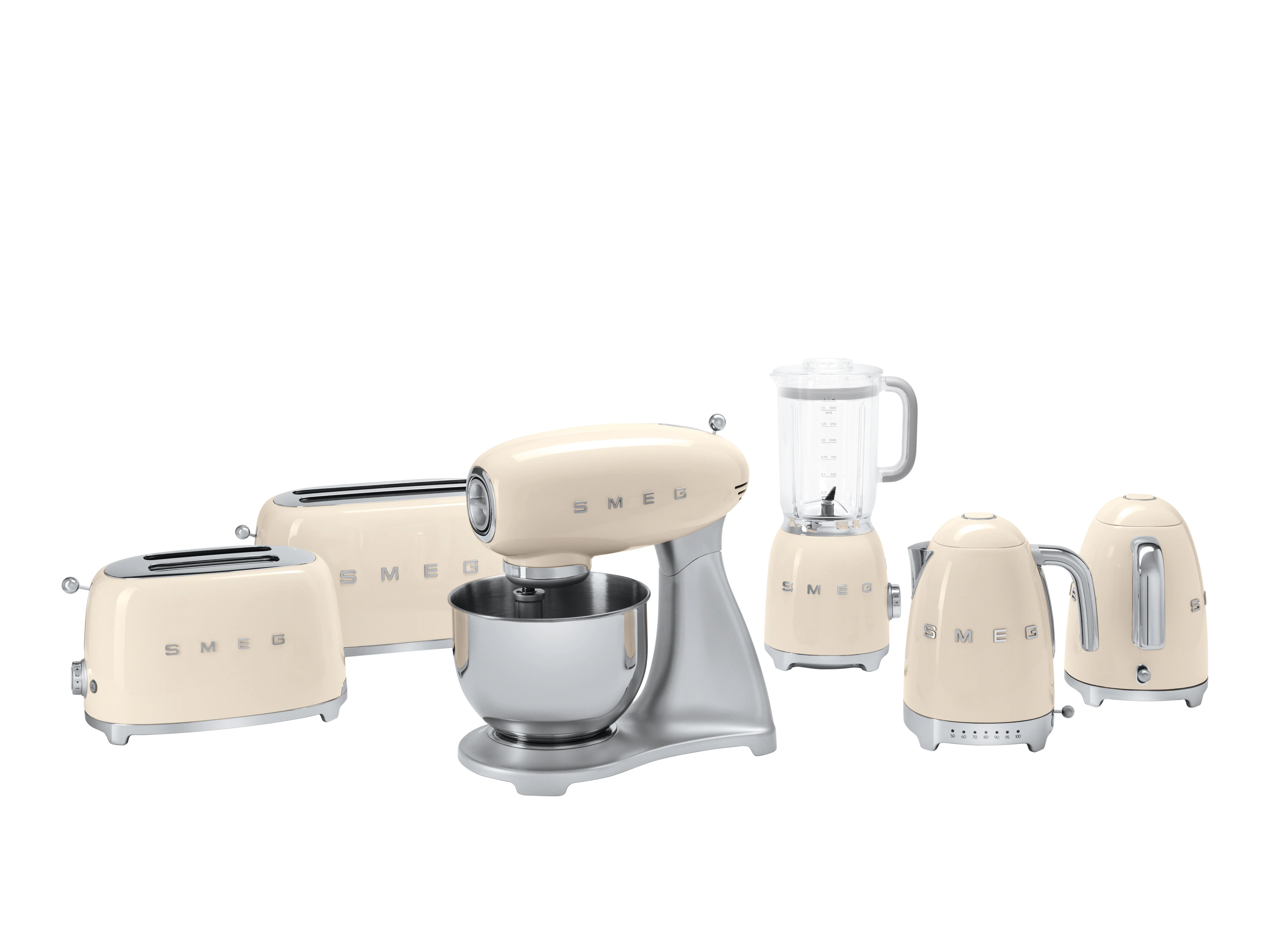 50's Style 2 Slice Toaster - Cream (TSF01CRAU) - Image 7