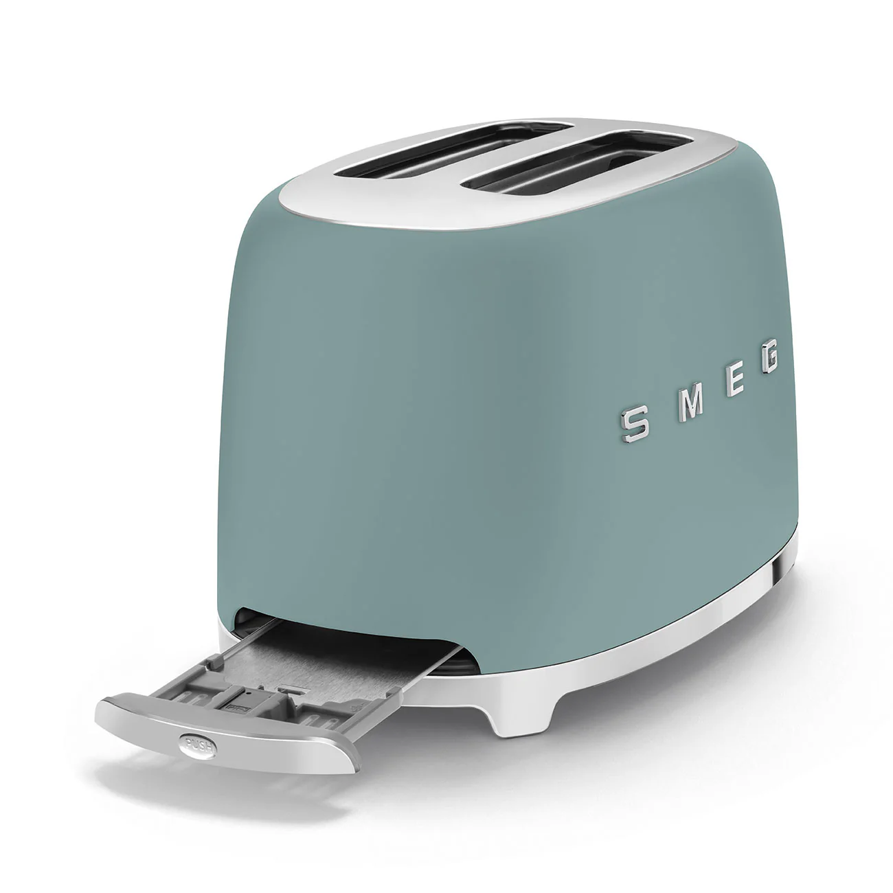 50's Style 2 Slice Toaster - Emerald Green (TSF01EGMAU) - Image 6