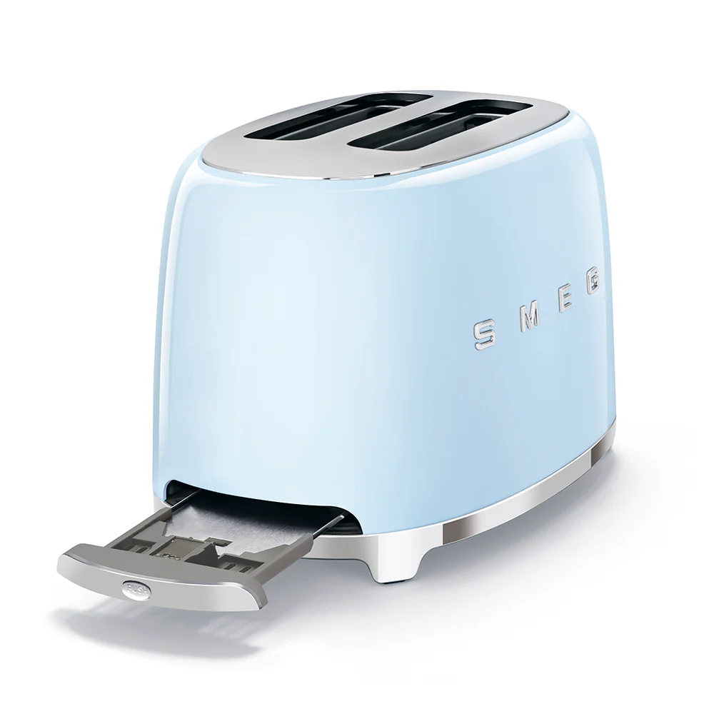 50's Style 2 Slice Toaster - Pastel Blue (TSF01PBAU) - Image 4