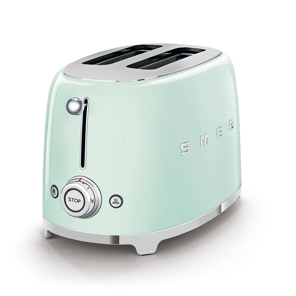 50's Style 2 Slice Toaster - Pastel Green (TSF01PGAU) - Image 3