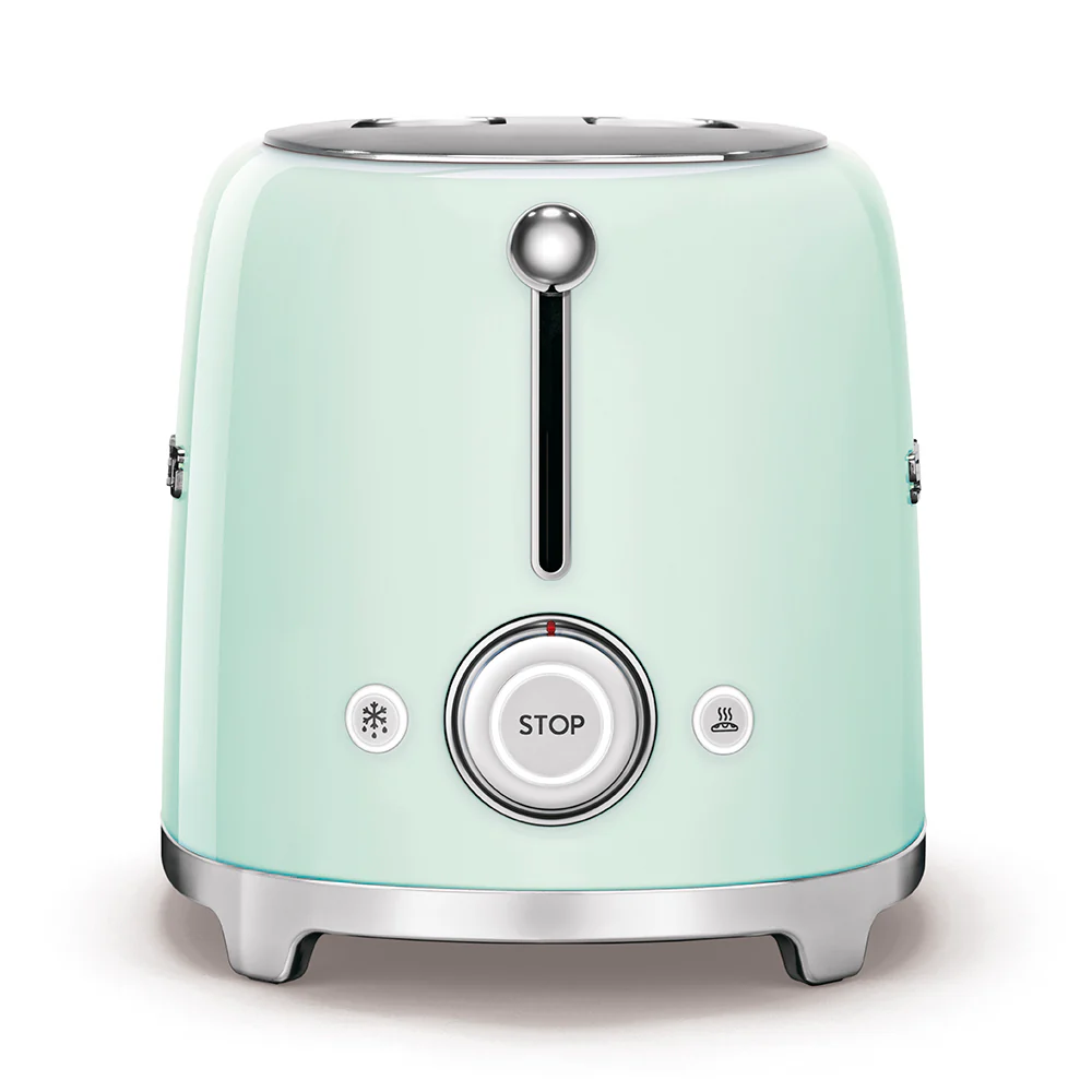 50's Style 2 Slice Toaster - Pastel Green (TSF01PGAU) - Image 5