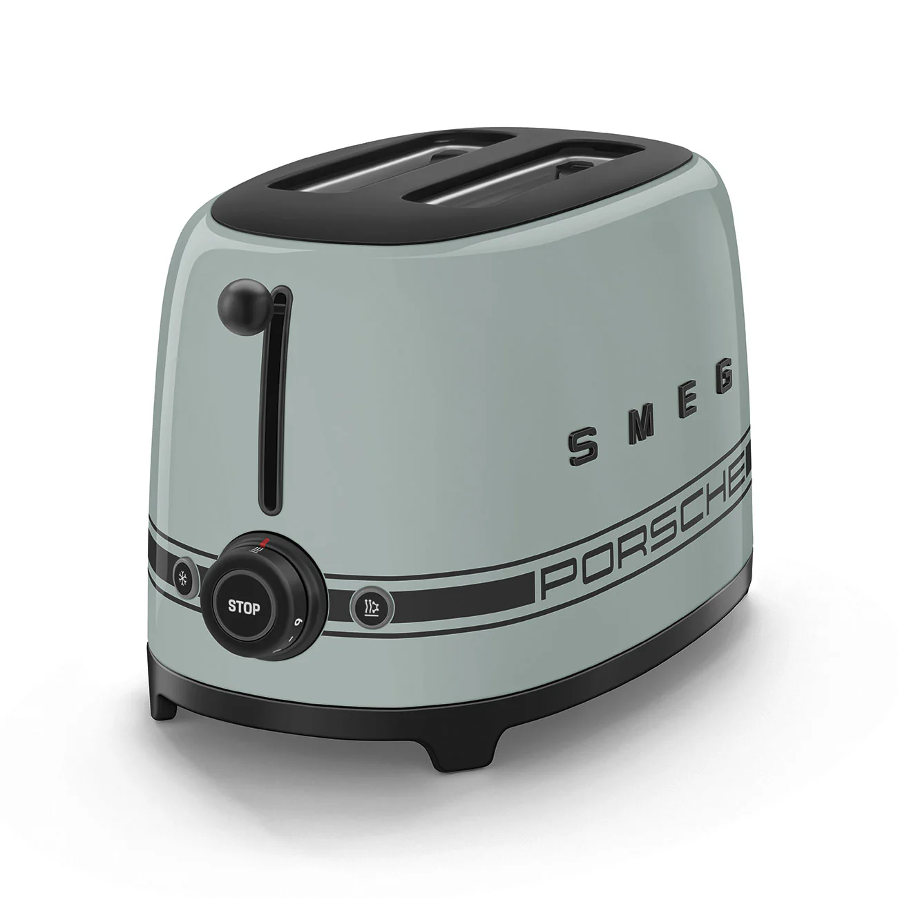 Porsche x SMEG 2 Slice Toaster - Shade Green (TSF01PSGAU) - Image 2