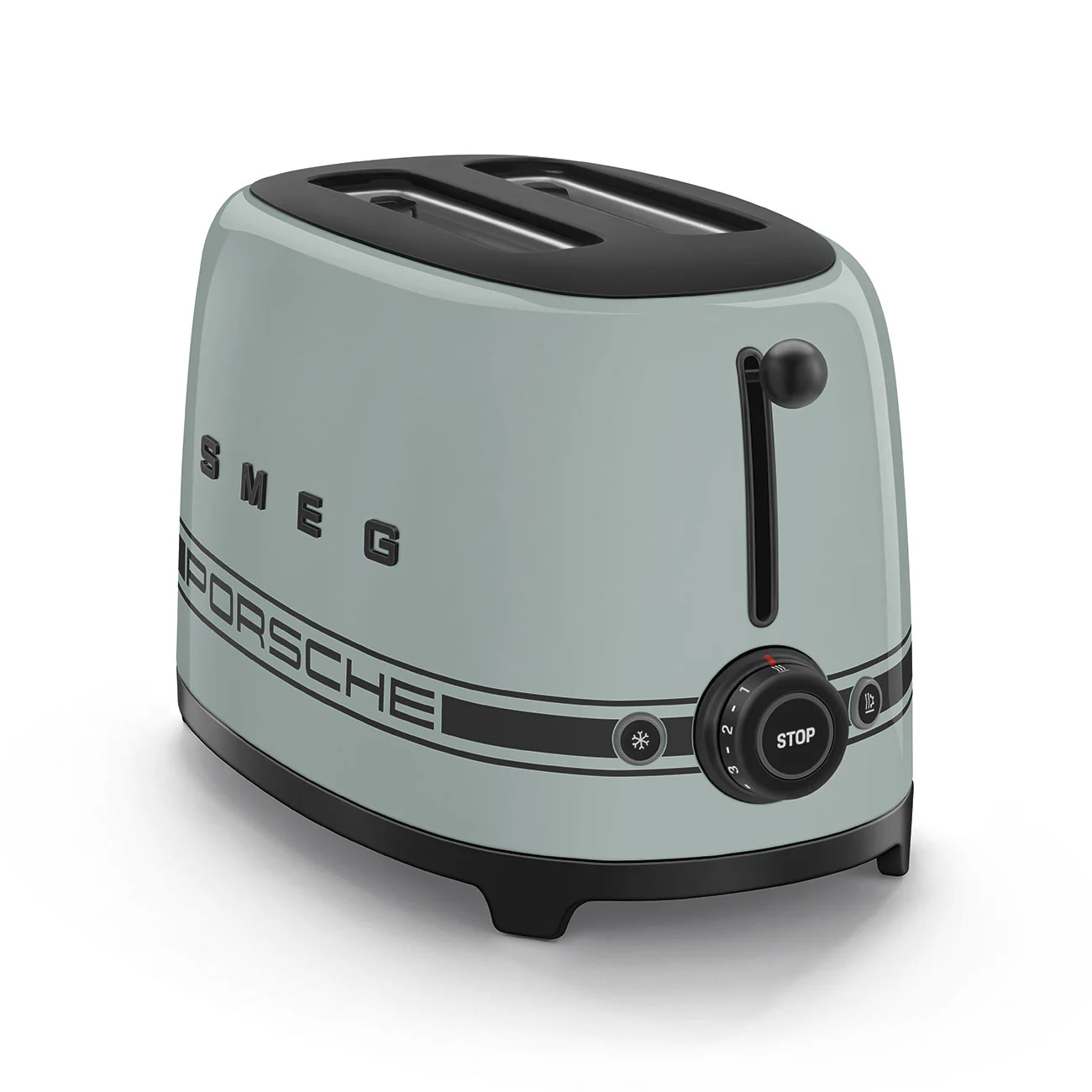 Porsche x SMEG 2 Slice Toaster - Shade Green (TSF01PSGAU) - Image 4