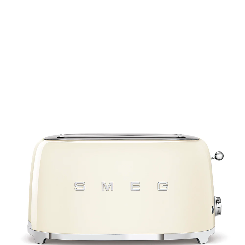 50's Style Long 4 Slot Toaster - Cream (TSF02CRAU)