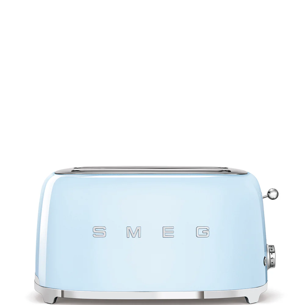 50's Style Long 4 Slot Toaster - Pastel Blue (TSF02PBAU) - Image 7