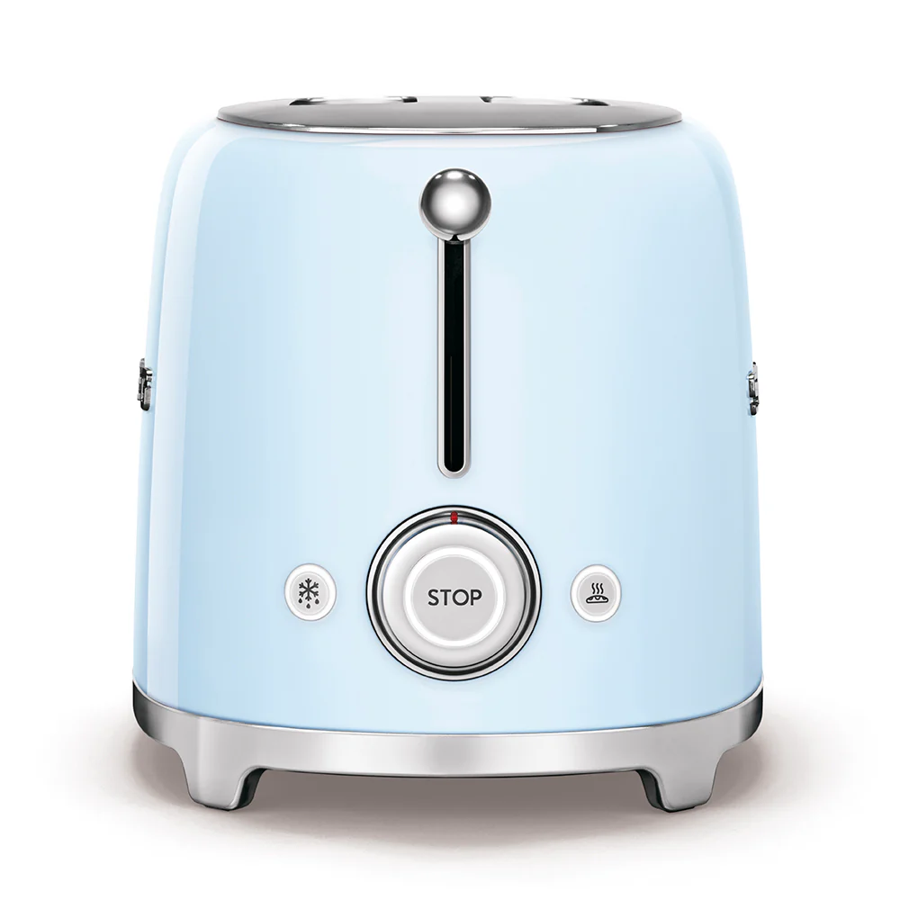 50's Style Long 4 Slot Toaster - Pastel Blue (TSF02PBAU) - Image 8