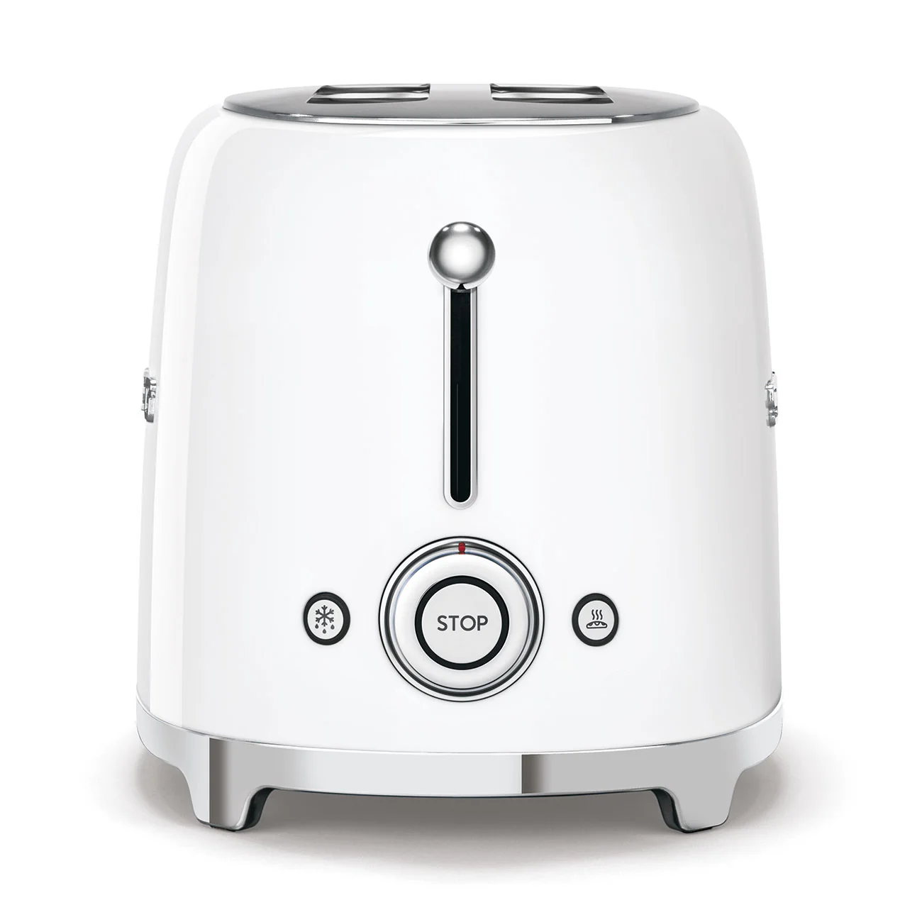 50's Style Long 4 Slot Toaster - White (TSF02WHAU) - Image 3