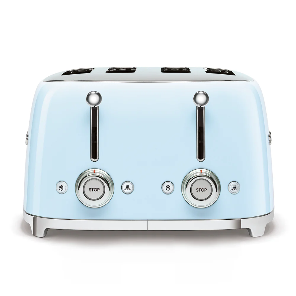 50's Style 4 Slot Toaster - Pastel Blue (TSF03PBAU) - Image 3