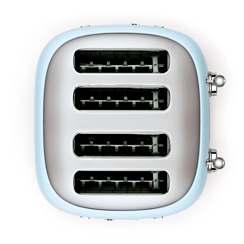 50's Style 4 Slot Toaster - Pastel Blue (TSF03PBAU) - Image 5