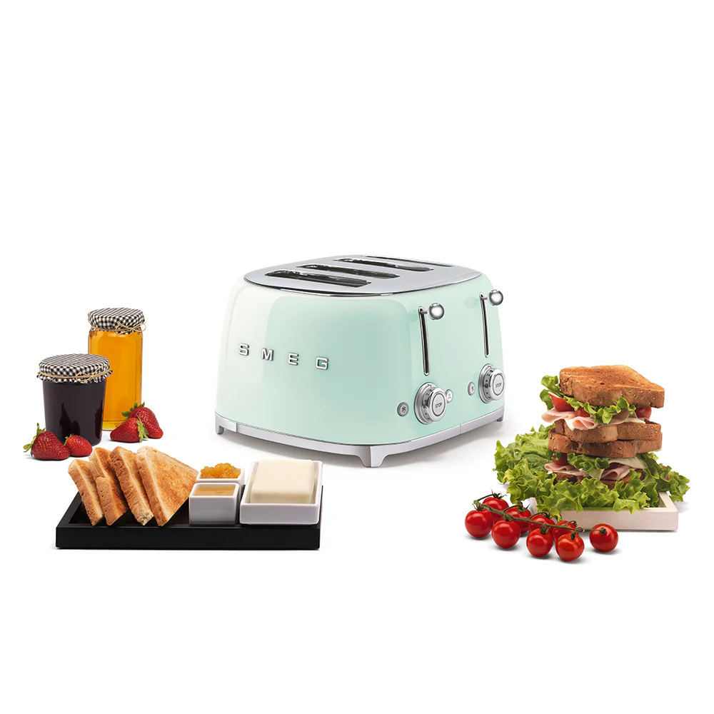 50's Style 4 Slot Toaster - Pastel Green (TSF03PGAU) - Image 5