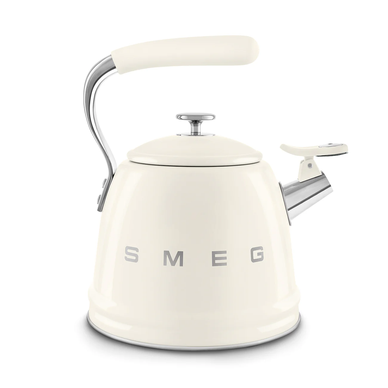 50's Style Whistling Kettle - Cream (WKF01CR) - Image 6