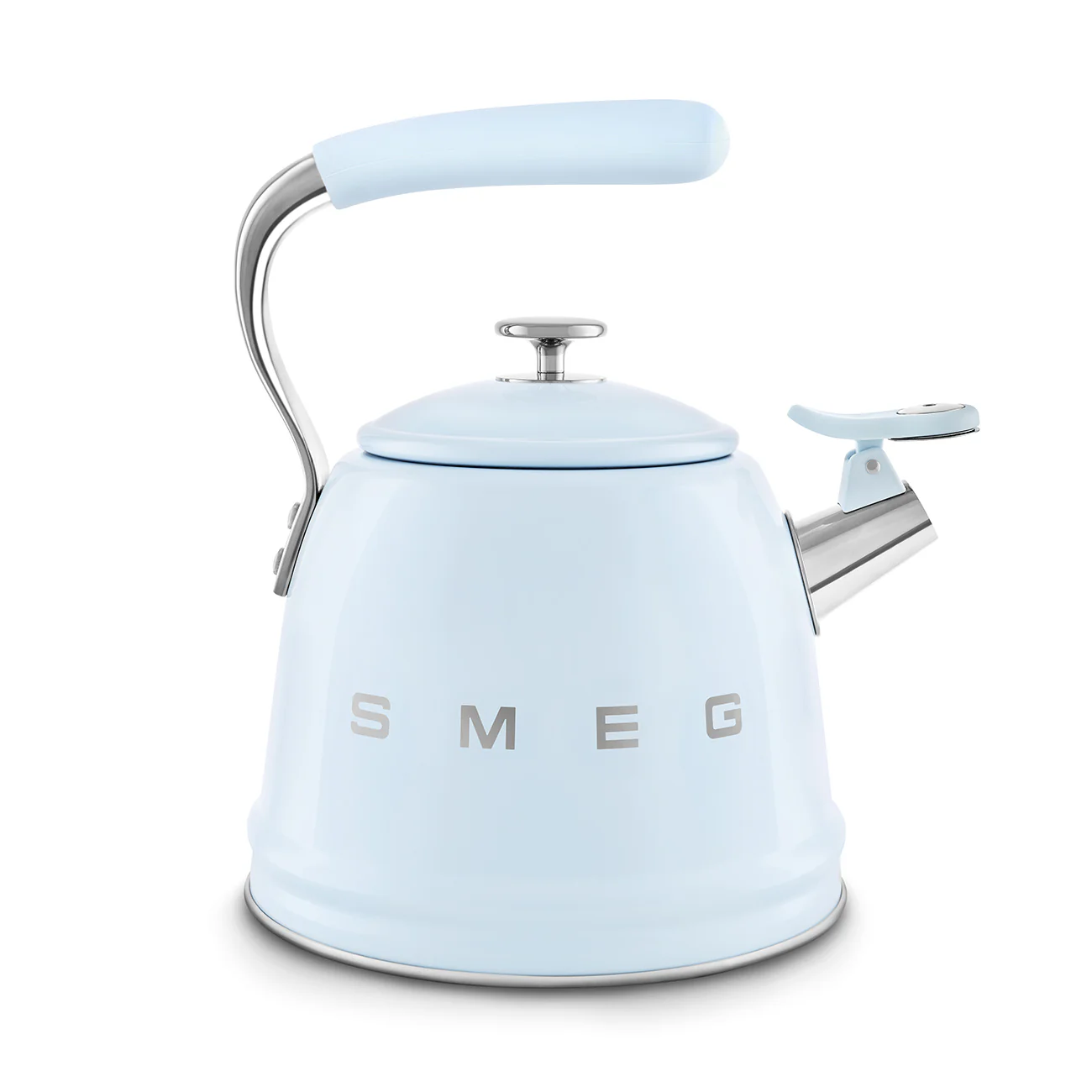 50's Style Whistling Kettle - Pastel Blue (WKF01PB)