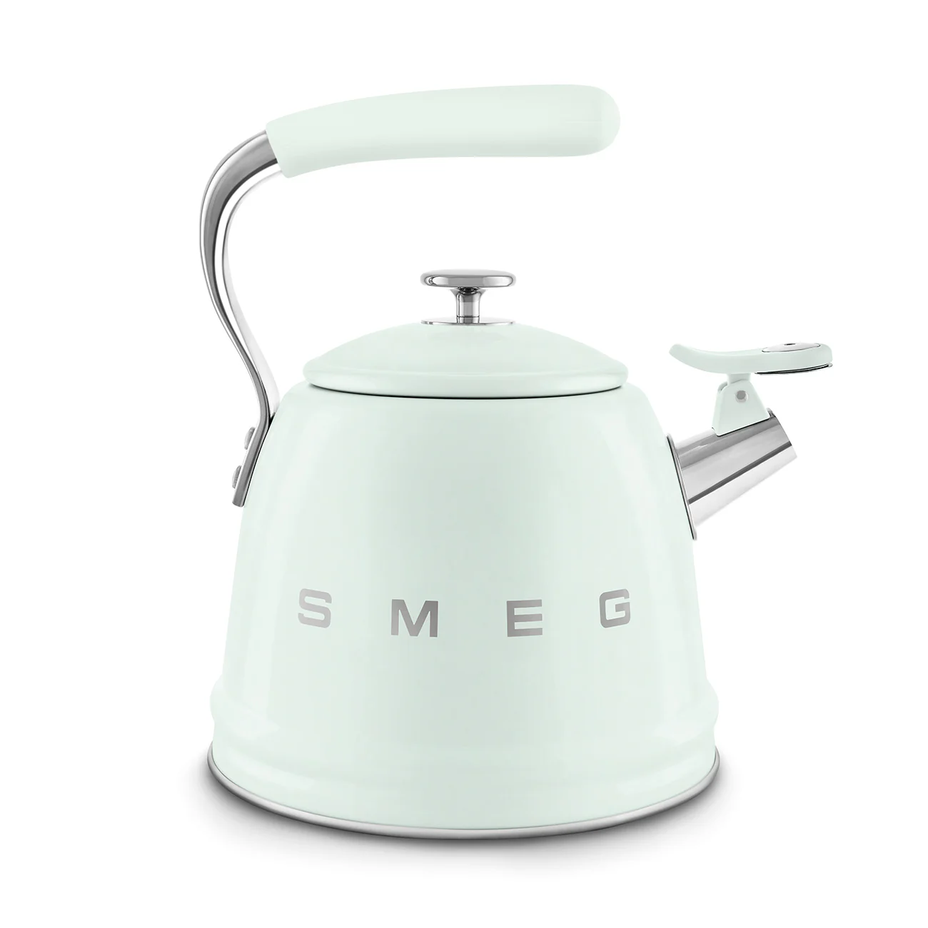 50's Style Whistling Kettle - Pastel Green (WKF01PG)