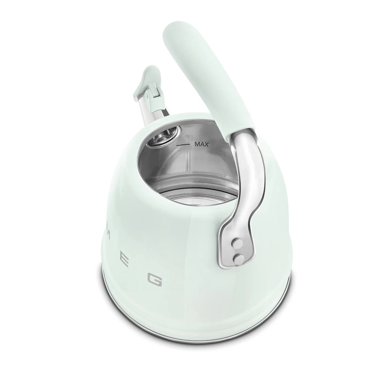 50's Style Whistling Kettle - Pastel Green (WKF01PG) - Image 3