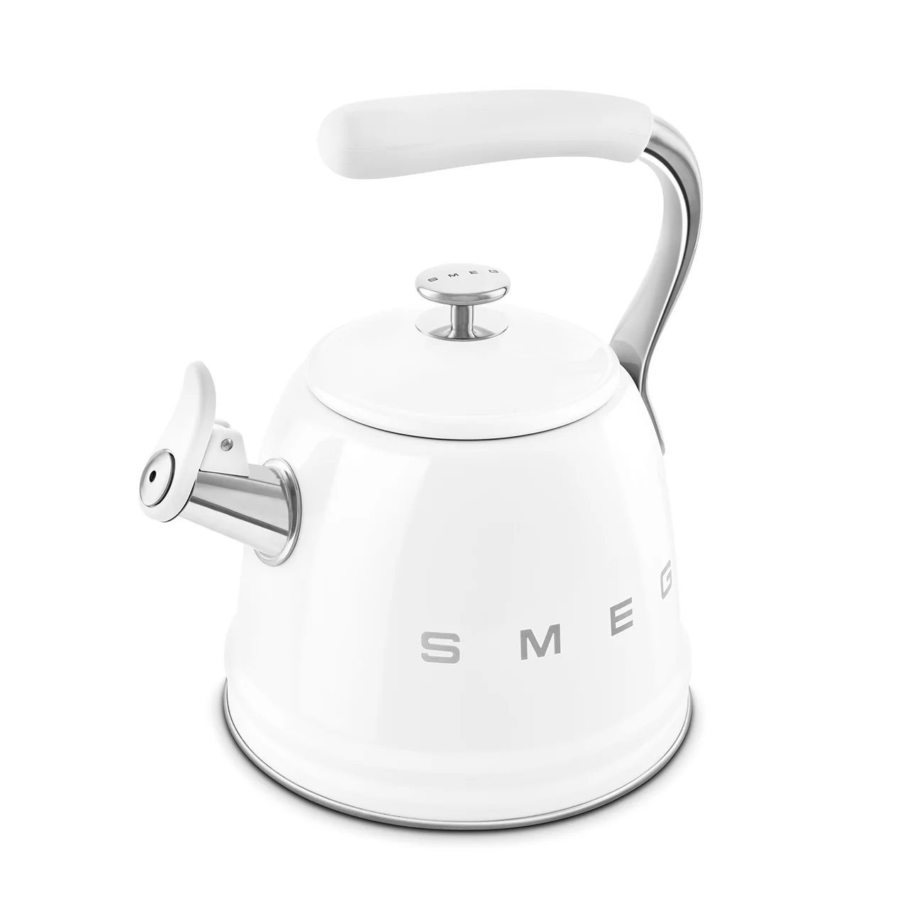 50's Style Whistling Kettle - White (WKF01WH) - Image 2